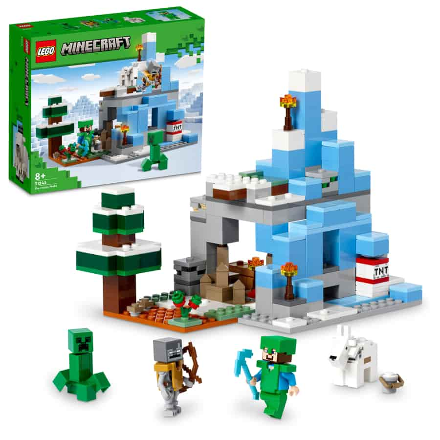 Lego Minecraft Los Picos de Hielo 21243