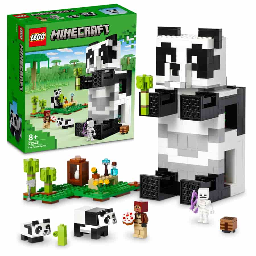 Lego Minecraft El Refugio-Panda 21245