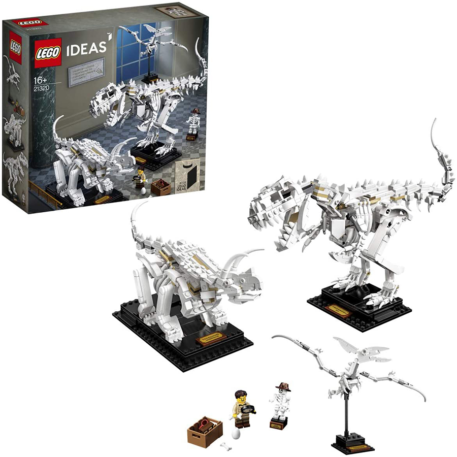 Lego Ideas Fosiles de dinosaurio  21320