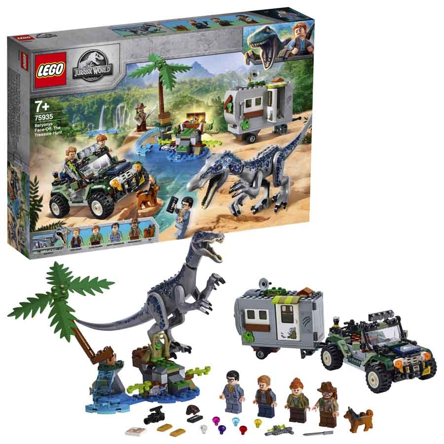 Lego Jurassic World Encuentro con el Baryonyx La Caza del Tesoro 75935