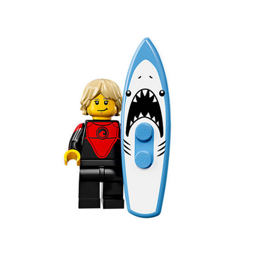 Lego Minifiguras Serie 17  Surfero profesional 71018 01