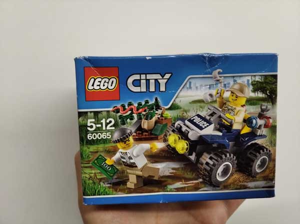 Lego City Patrulla Todo Terreno 60065 Caja Dañada CD