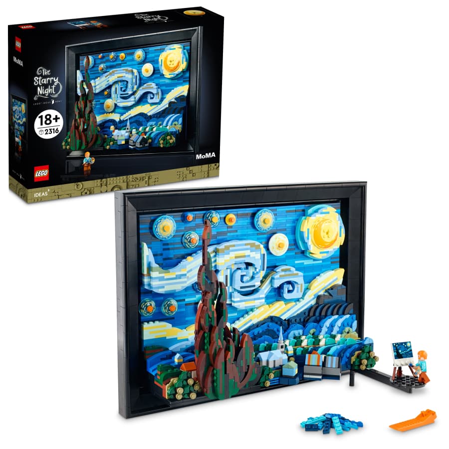 Lego Vincent van Gogh: La Noche Estrellada 21333