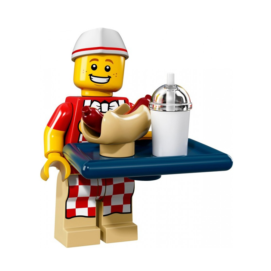 Lego Minifiguras Serie 17 Hot Dog Man 71018 06