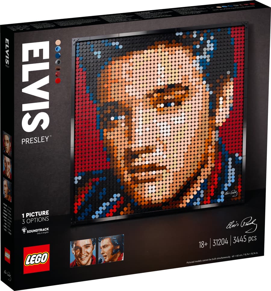 Lego ART Elvis Presley “El Rey” 31204