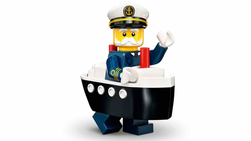LEGO Minifiguras | 23ª Edición: Capitan de Ferry 71034-10