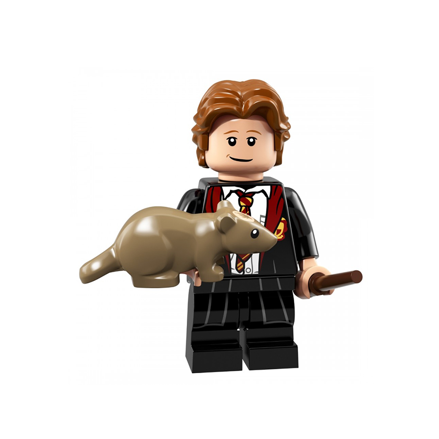 Lego Minifiguras Harry Potter Ron Weasley con Túnica escolar 71022 03