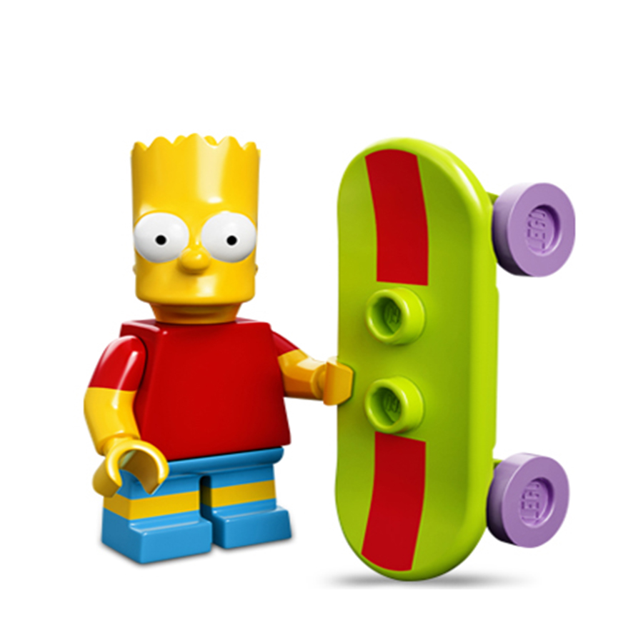 Lego Minifiguras Serie Simpson Bart 71005 02