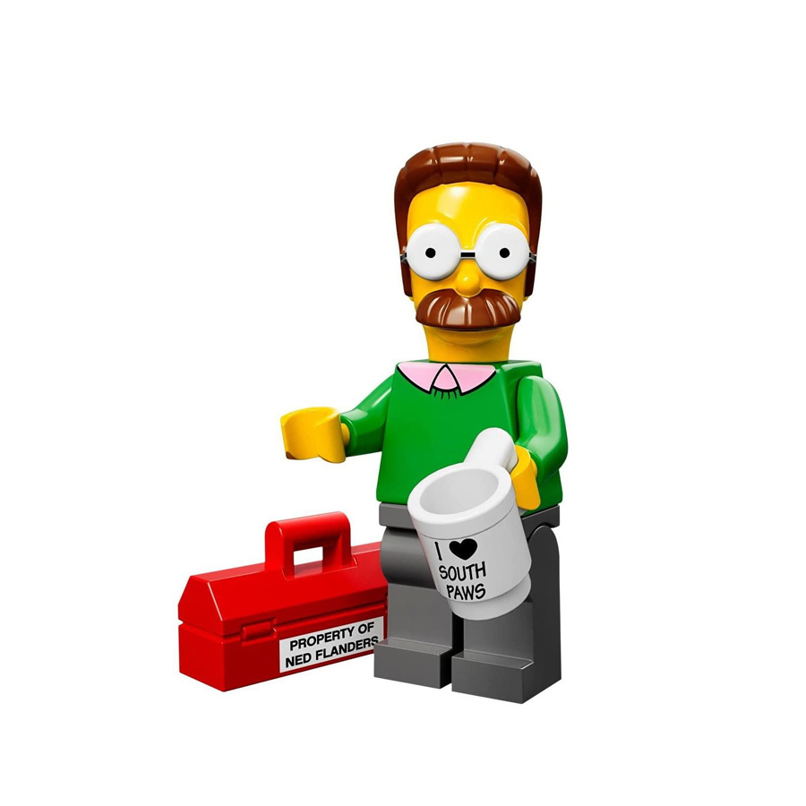 Lego Minifiguras Serie Simpson Ned Flanders 71005 07