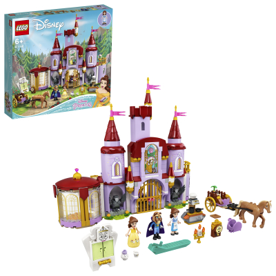 Lego Disney Castillo de Bella y Bestia 43196