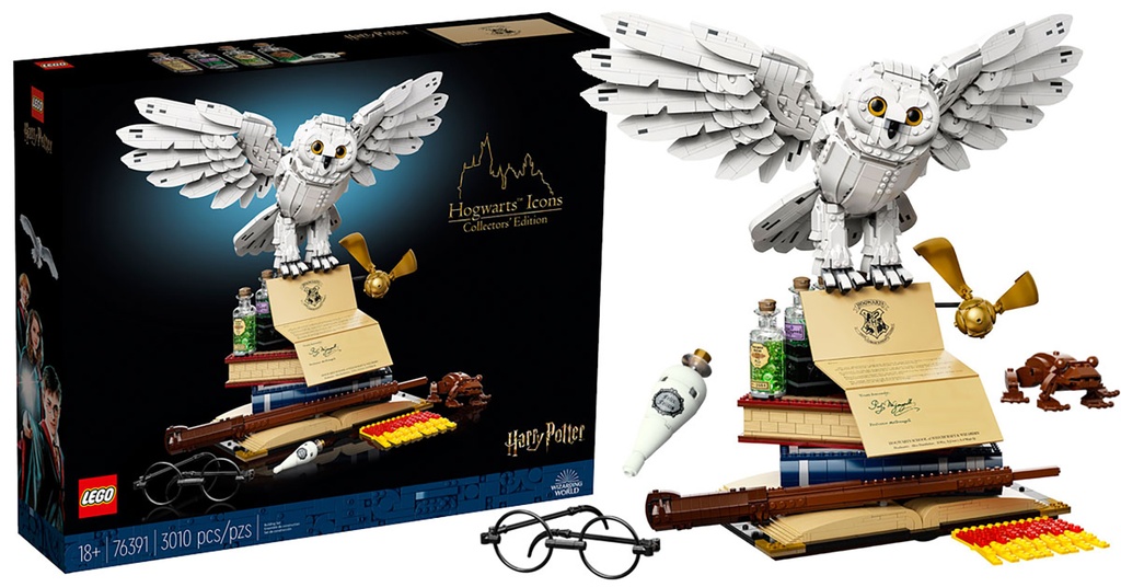 Lego Harry Potter Iconos de Hogwarts Edición para Coleccionistas 76391