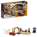 Lego Jurassic World Persecución en Moto del Dinosaurio Atrocirraptor 76945