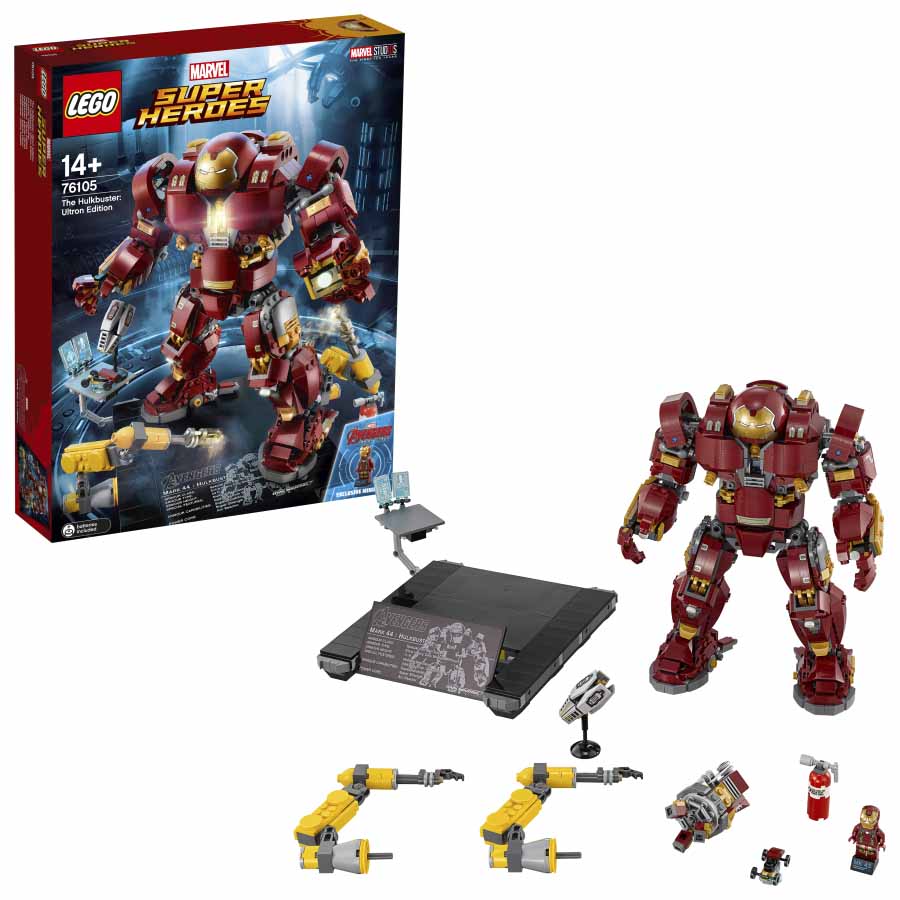 Lego Marvel Hulkbuster edición Ultrón 76105