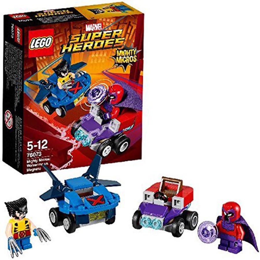 Lego Marvel Mighty Micros Lobezno vs Magneto 76073