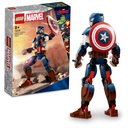 Lego Marvel Figura para Construir Capitan America 76258