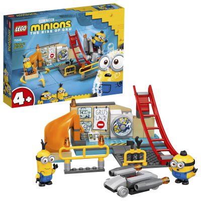 Lego Minions en el Laboratorio de Gru 75546