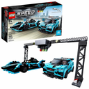 Lego Speed Champions Formula E Panasonic Jaguar Racing GEN2 car & Jaguar IPACE eTROPHY 76898