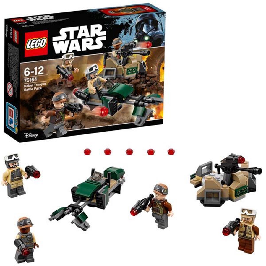 Lego Star Wars Pack de combate con soldados rebeldes 75164