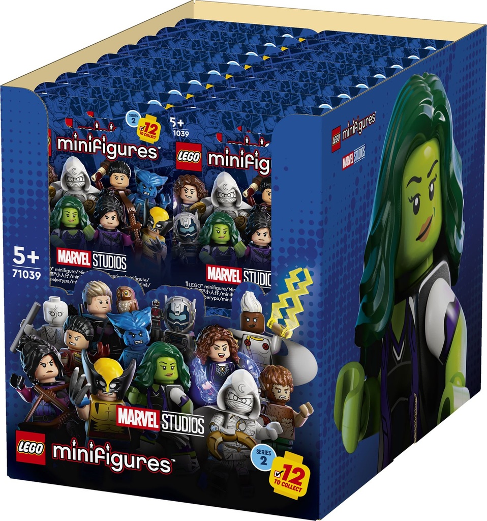 LEGO® Minifigures Marvel: 2ª Edición (caja cerrada 36 unidades) 71039