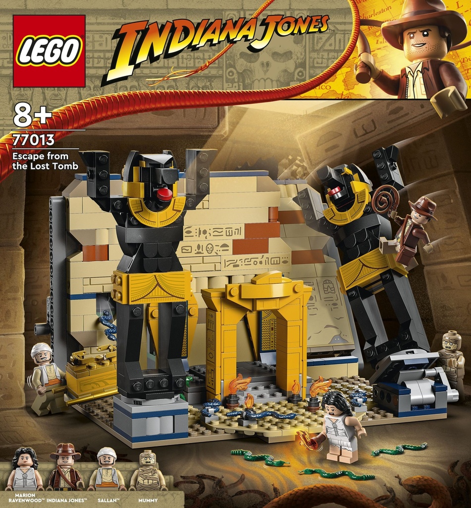 Lego Indiana Jones Huida de la Tumba Perdida 77013