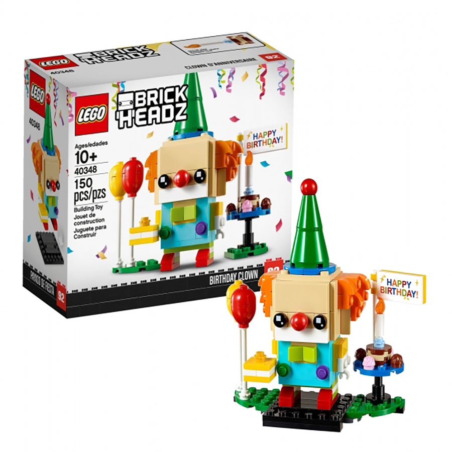 Lego BrickHead  Payaso de Fiesta 40348