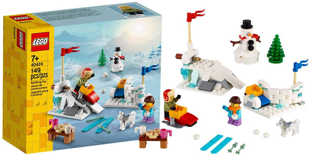 Lego Batalla Invernal de Bolas de Nieve 40424