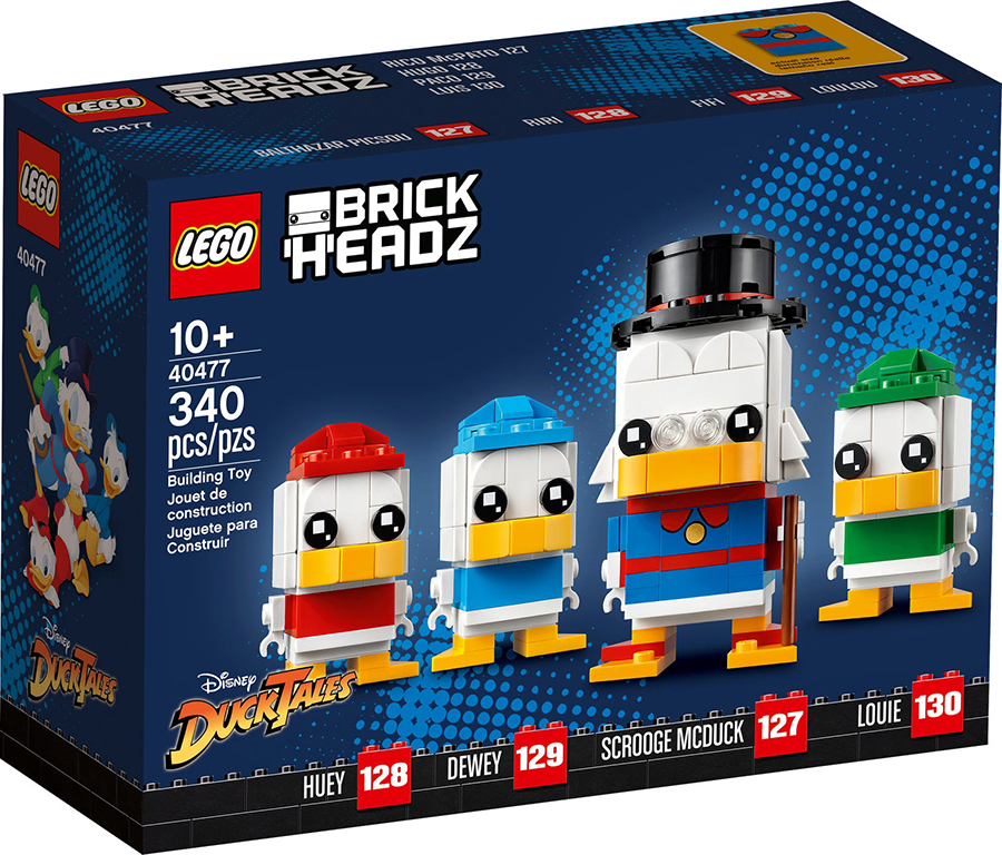 Lego BrickHeadz Gilito McPato, Juanito, Jaimito y Jorgito 40477