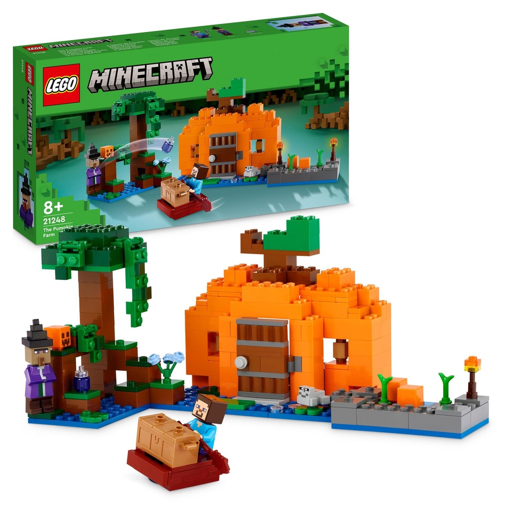  Lego Minecraft La granja -calabaza 21248