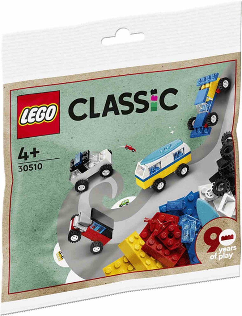 LEGO CLASSIC | 90 Años de coches - 30510