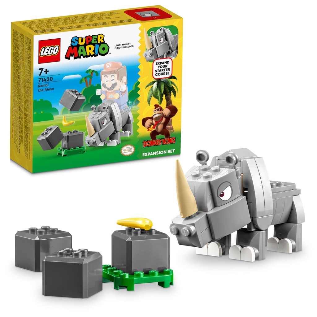  Lego Super Mario Set de Expansi√≥n: Rambi, el rinoceronte 71420