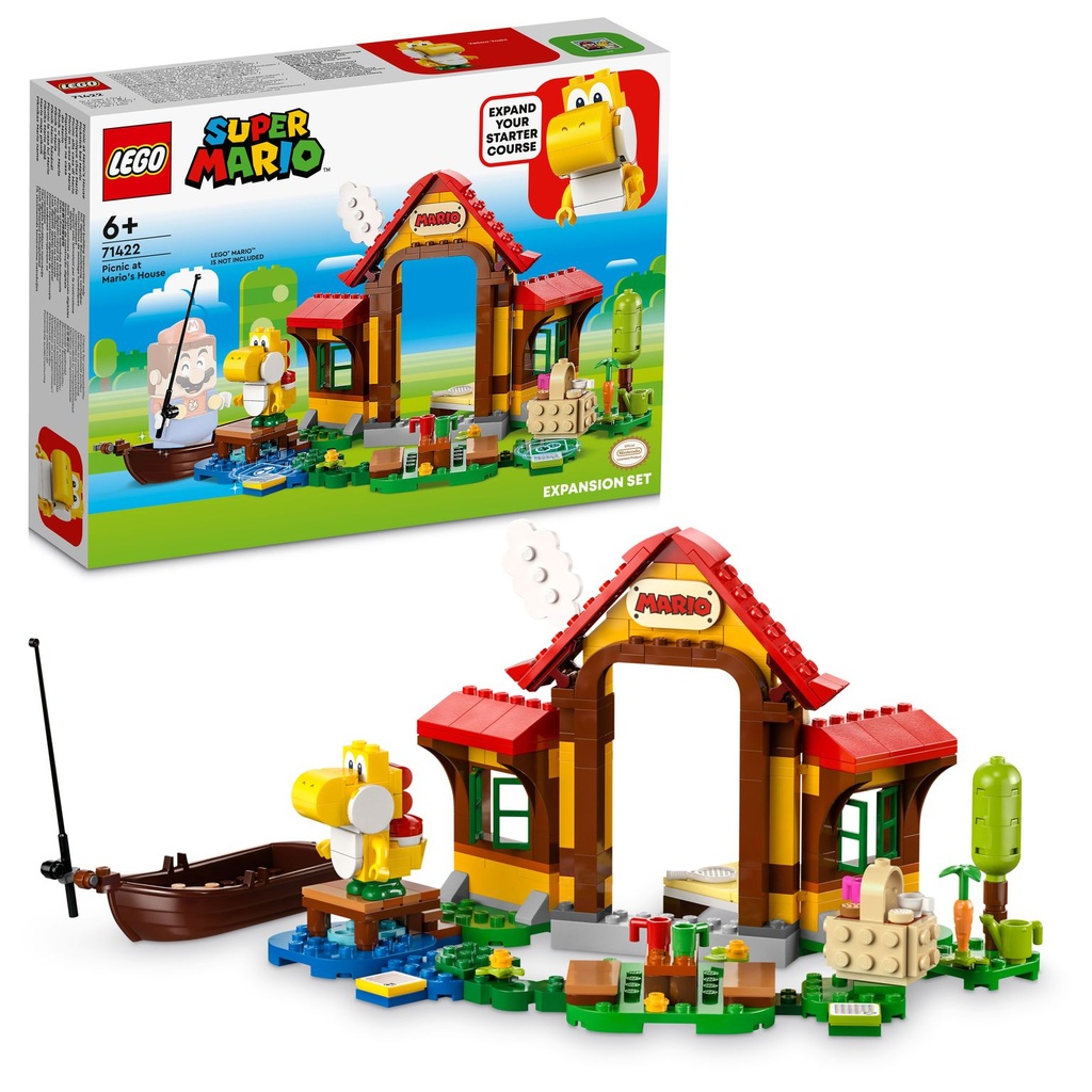  Lego Super Mario Set de Expansi√≥n: P√≠cnic en casa de Mario 71422