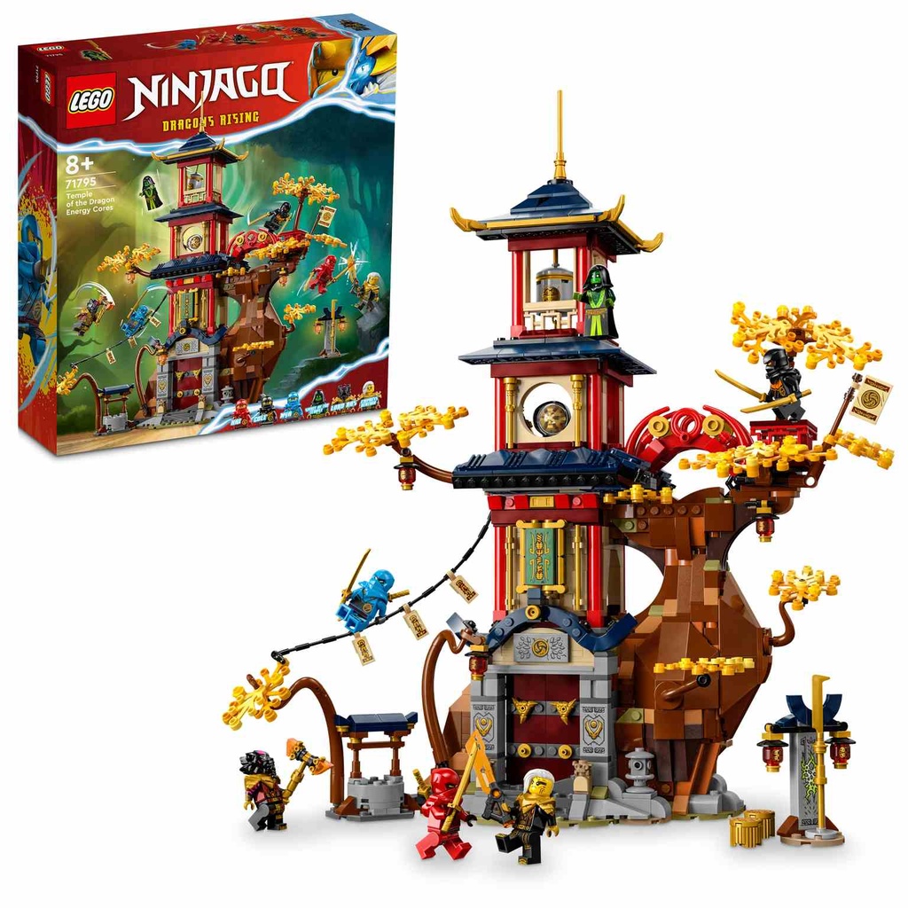  Lego Ninjago Núcleos de Energía del Templo del Dragón 71795