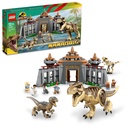  Lego Jurassic World  Centro de Visitantes: T. rex y Ataque del Raptor 76961