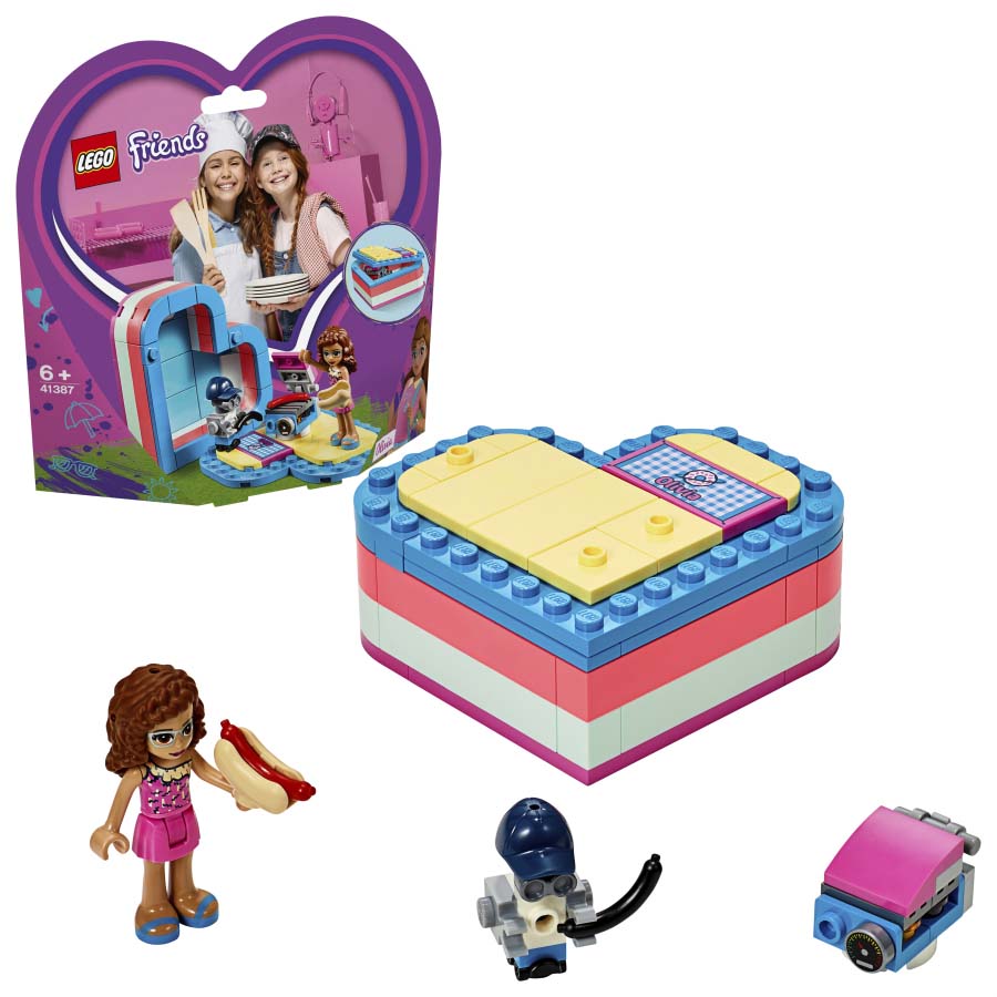 Lego Friends Caja Corazón de Verano de Olivia 41387