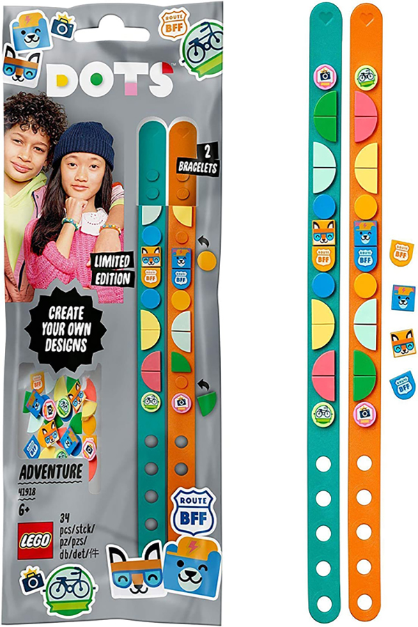 Lego DOTS Pulseras Aventura 41918