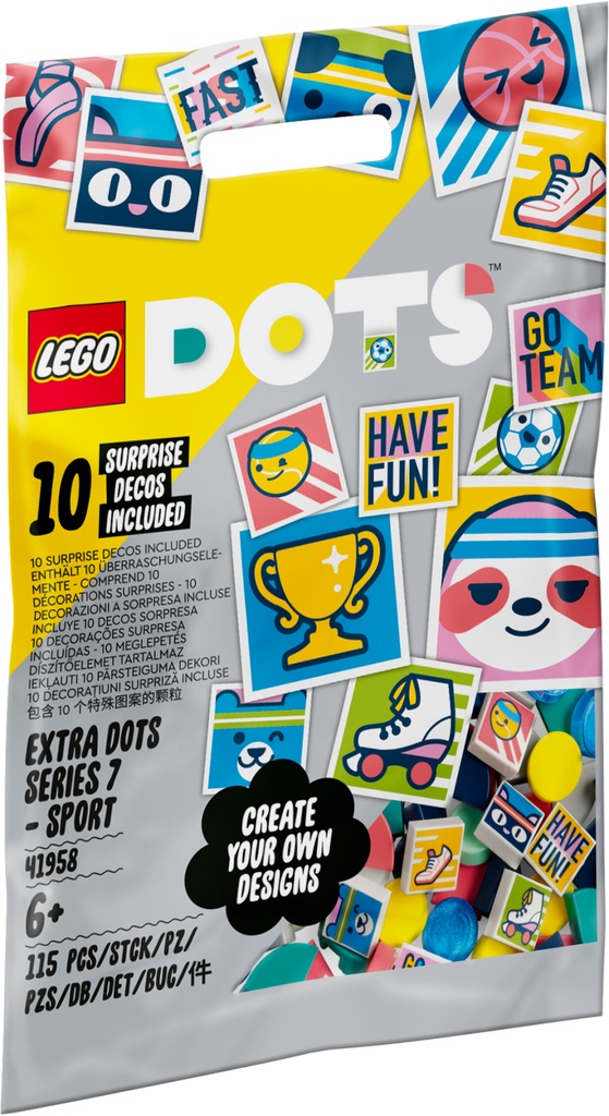 Lego DOTS Extra: Edición 7 (DEPORTES) 41958