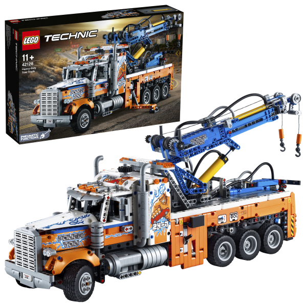 Lego Technic Camión Remolcador de Gran Tonelaje 42128