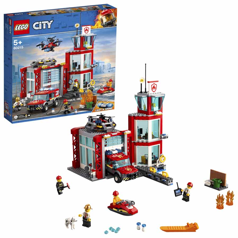 Lego City Parque de Bomberos 60215