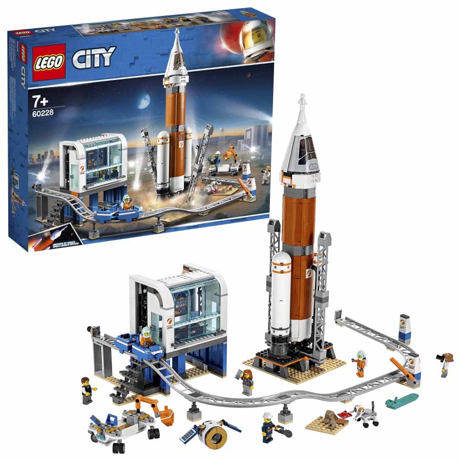 Lego City Cohete Espacial de Larga Distancia y Centro de Control 60228