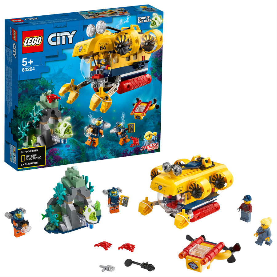 Lego City Océano Submarino de Exploración 60264