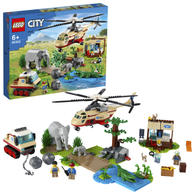 Lego City Rescate de la Fauna Salvaje Operación 60302