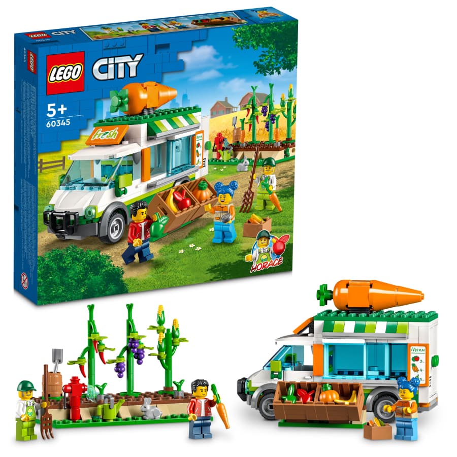 Lego City Furgoneta del Mercado de Agricultores 60345