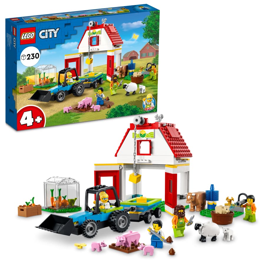 Lego City Granero y Animales de Granja 60346