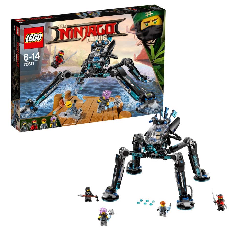 Lego Ninjago Guerrero acuatico 70611