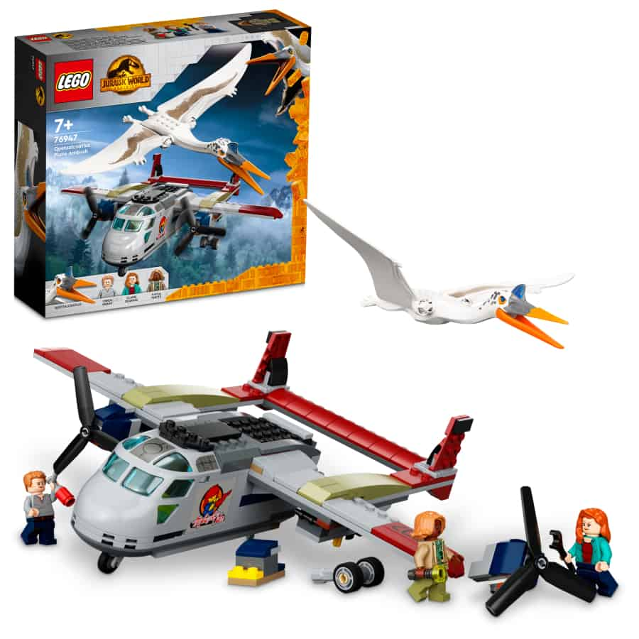 Lego Jurassic World Emboscada Aérea del Quetzalcoatlus 76947