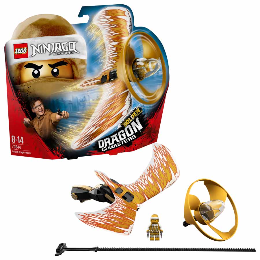 Lego Maestro del Dragón Dorado 70644