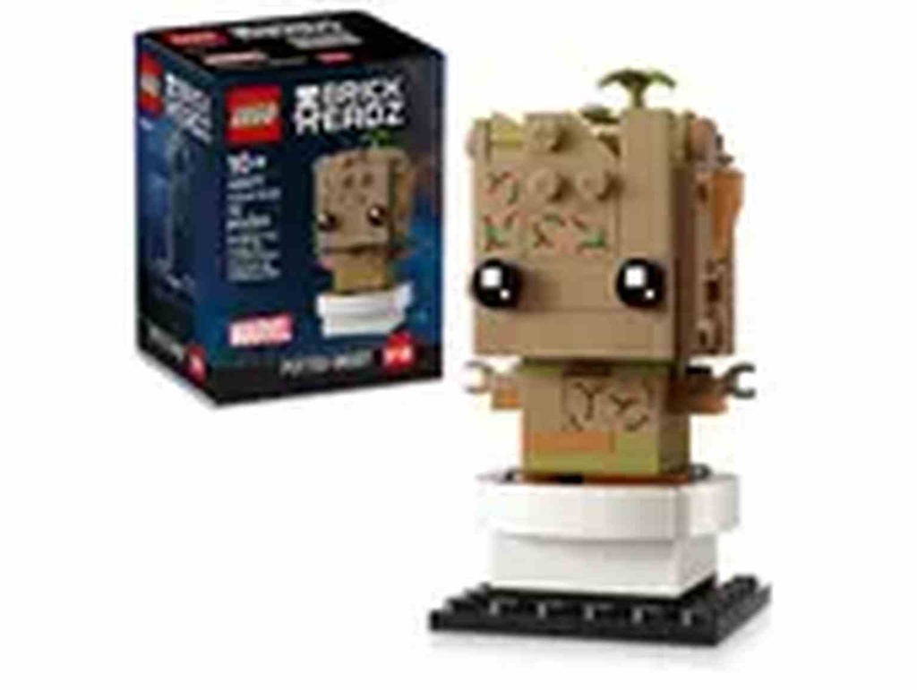 LEGO BRICK HEADZ  | Groot en Maceta MARVEL - 40671