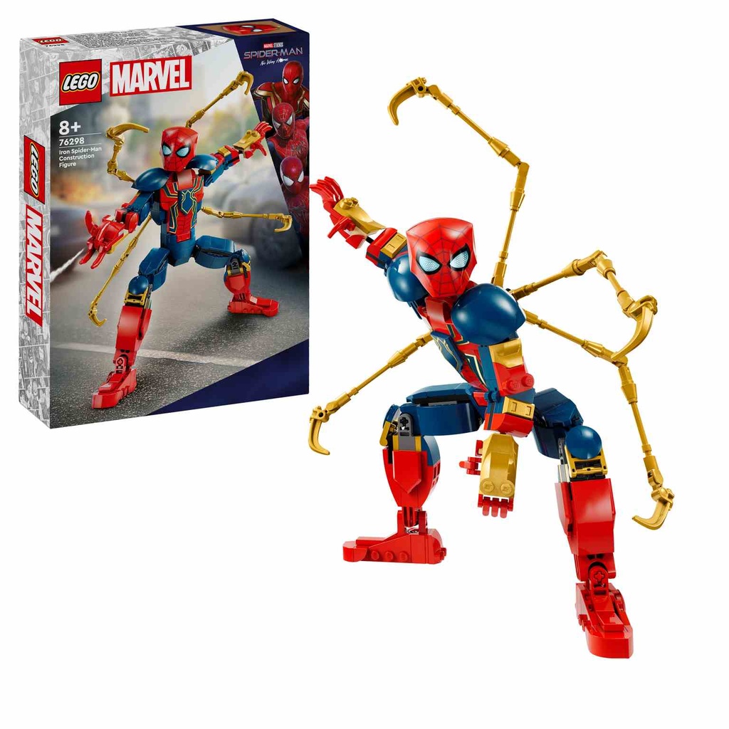 LEGO MARVEL | Iron Spider-Man: Figura para Construir - 76298