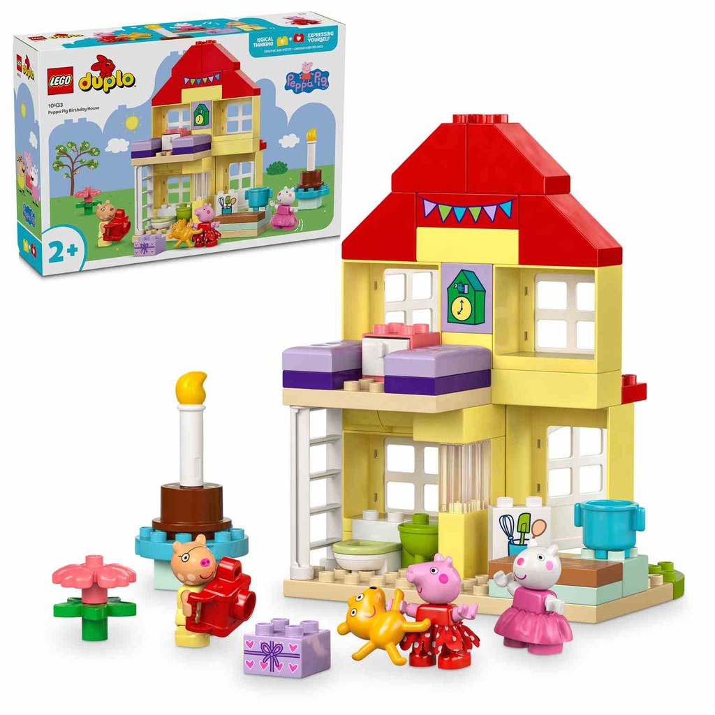 LEGO DUPLO | Casa de Cumpleaños de Peppa Pig - 10433