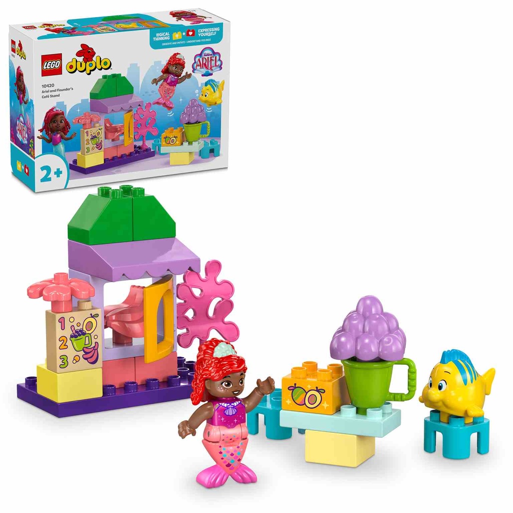 LEGO DUPLO | Cafetería de Ariel y Flounder 10420